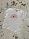 "Yee haw" baby tee - Hvid