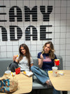 "New York City" baby tee - Grå