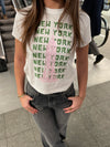 "Empire New york" baby tee - Hvid