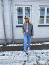 Nyla straight jeans - Lys denim