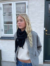 Aisha trekant tørklæde - Sort