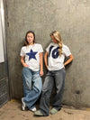 "Star" oversized tee - Hvid
