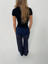 Marla blonde bukser - Navy