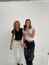 Isabel blonde top - Sort