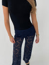 Marla blonde bukser - Navy