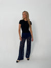Marla blonde bukser - Navy
