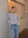 "Self love club" sweatshirt - grå