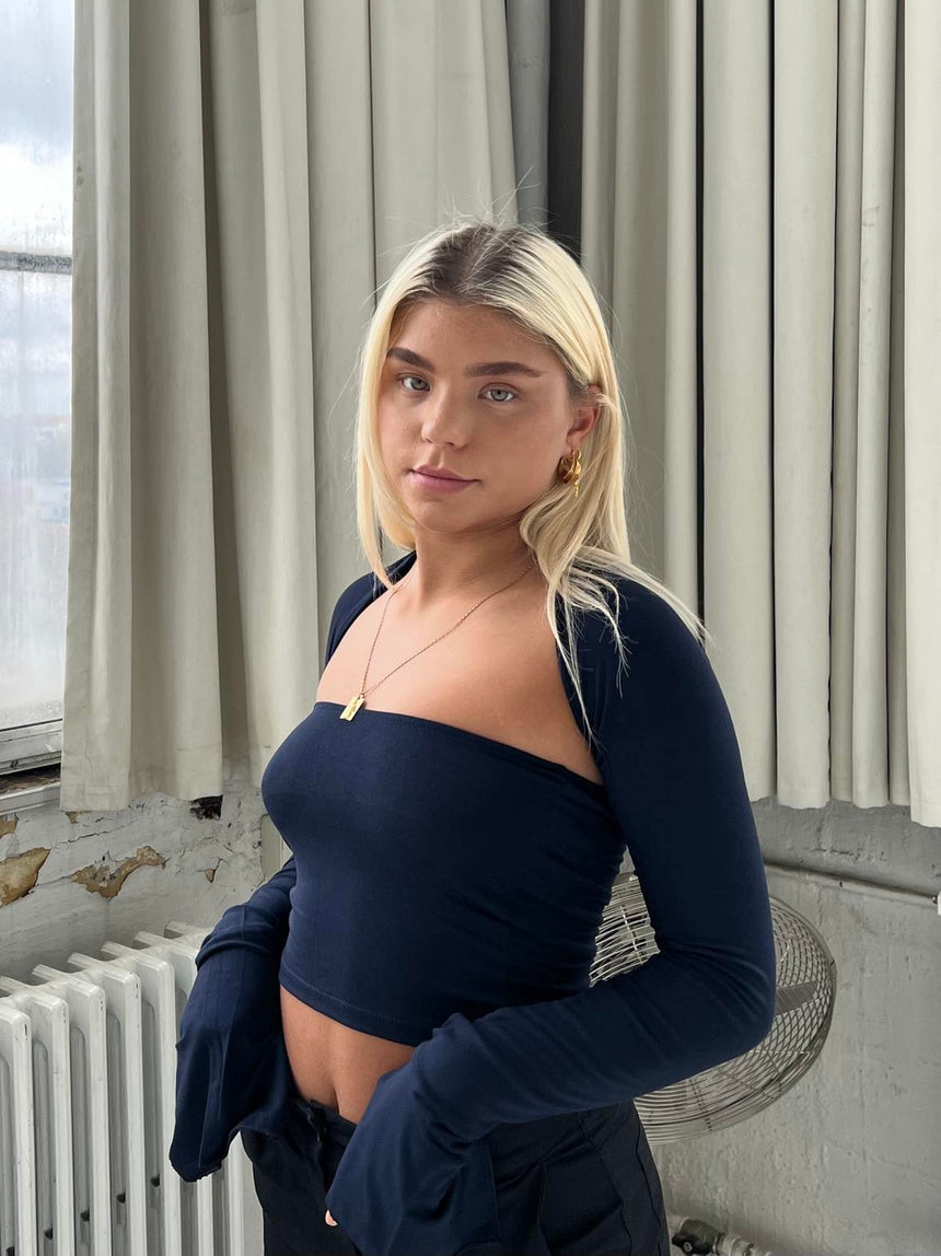 Day/night top - navy