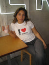 "I love my bestie" baby tee - hvid