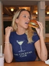 "The cocktail club" baby tee - navy