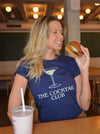 "The cocktail club" baby tee - navy