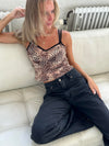 Capri top - Leopard