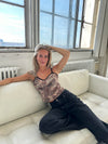 Capri top - Leopard