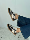 Apia sneakers - Hvid/sølv og sort