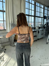 Capri top - Leopard