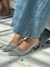 Tunis pumps - Sølv