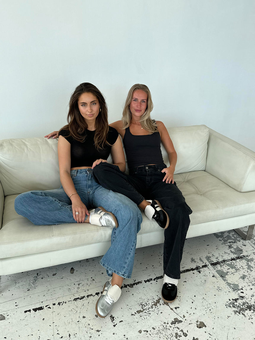 Astana sneakers med kappe - Sølv