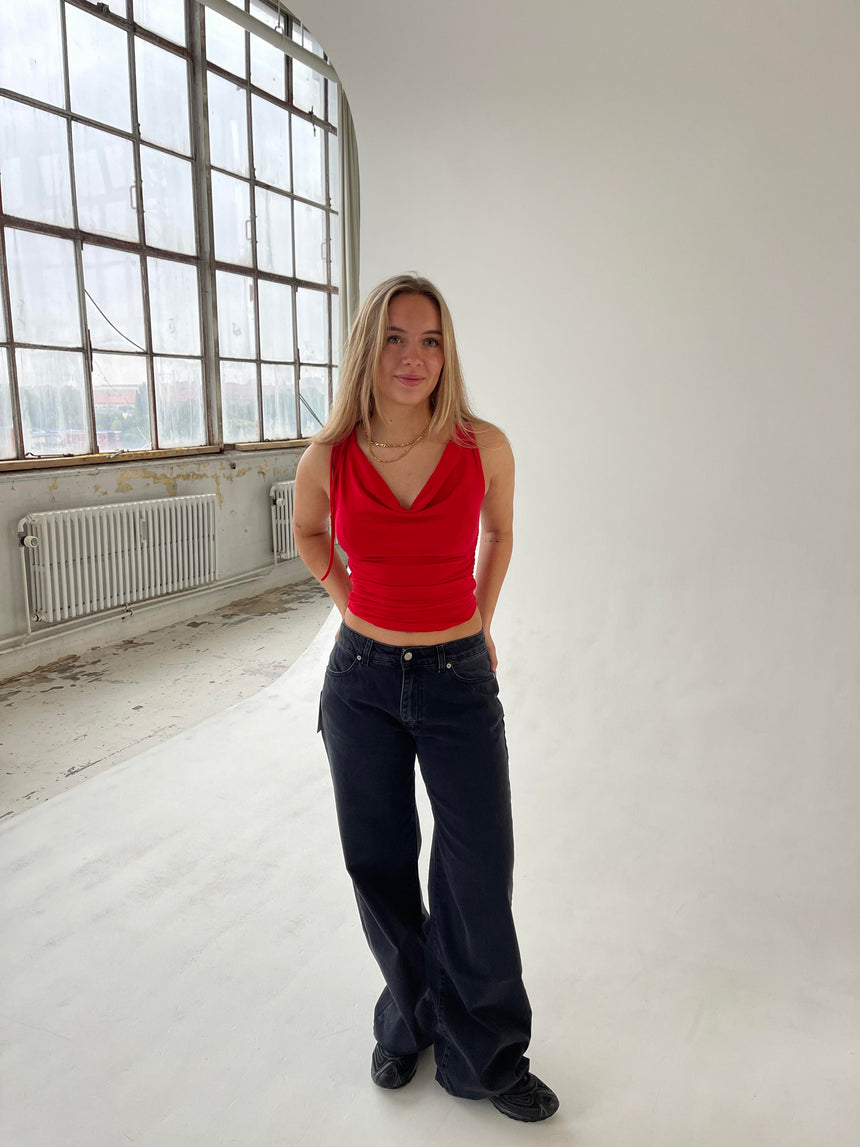 Isa top - Rød
