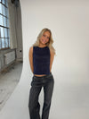 Montania glimmer top - Navy