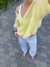Annaly mohair cardigan - Gul