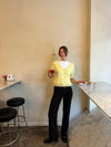 Annaly mohair cardigan - Gul