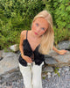 Manon top - sort