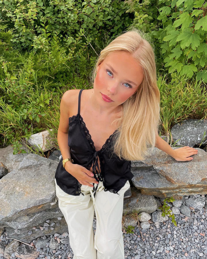 Manon top - sort