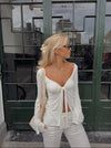 Maddy bluse - hvid