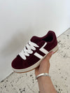 Baku sneakers - Vinrød