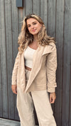 Katya kort trenchcoat - Beige