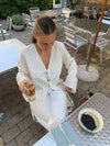 Mathilde Ravn broderet bluse - Hvid