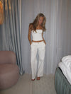 Uma suit bukser - Hvid