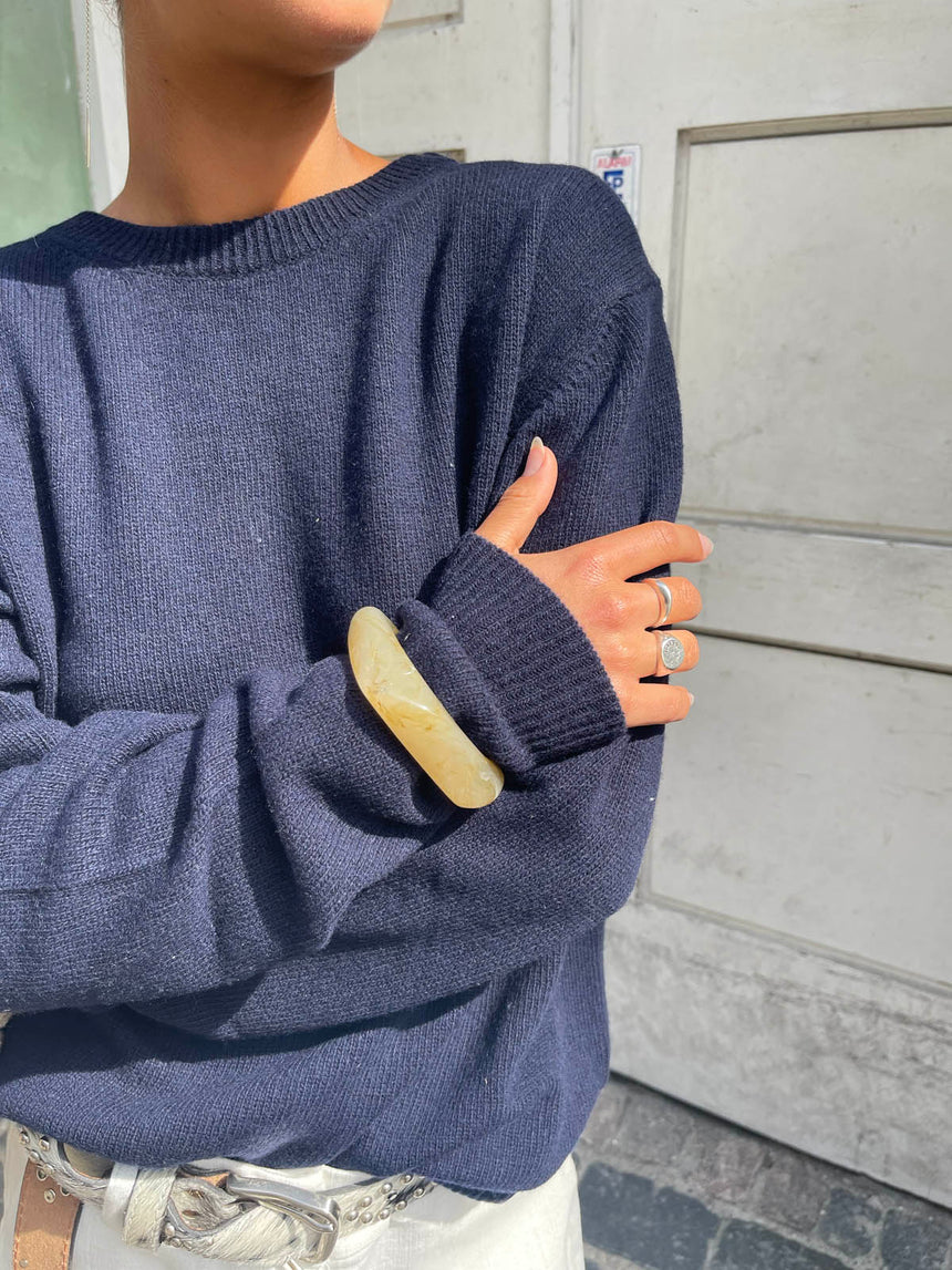 Chunky armbånd - Lys honningfarvet