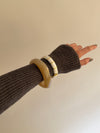 Chunky armbånd - Honningfarvet
