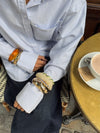Chunky armbånd - Off white