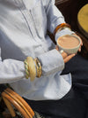 Chunky armbånd - Off white