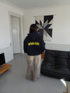 "Urban Civic" oversized hoodie - Navy