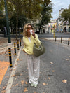 Jamilla mohair cardigan - Gul
