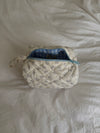 Honey lille toilettaske - Off white med bamser