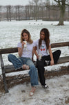 "Italy" baby tee - Hvid