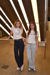 "Disco ball" baby tee - Hvid
