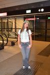 "Empire New york" baby tee - Hvid