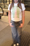 "Empire New york" baby tee - Hvid