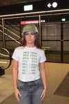 "Empire New york" baby tee - Hvid