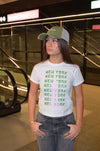 "Empire New york" baby tee - Hvid