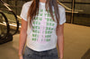 "Empire New york" baby tee - Hvid