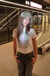 "Empire New york" baby tee - Hvid