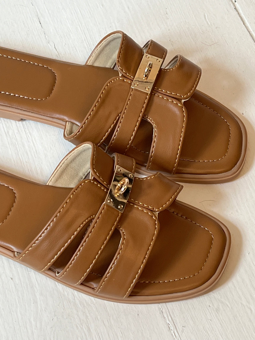 Arta sandaler - Camel