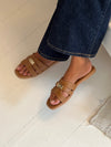 Arta sandaler - Camel