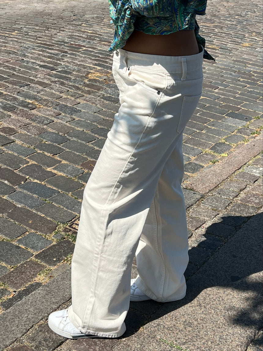 Raka oversized jeans - Off-white